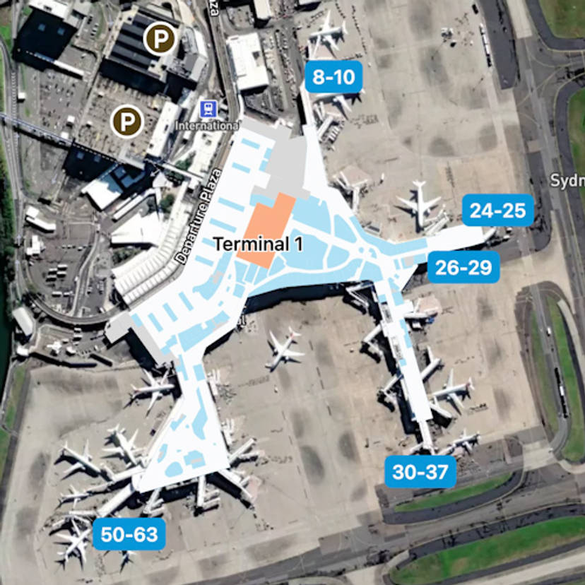 Sydney Airport Map: Guide to SYD's Terminals