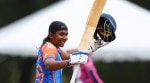 G Trisha dazzled in the ICC U19 Women's World Cup to help India defend the crown on Sunday. (ICC Media Zone)