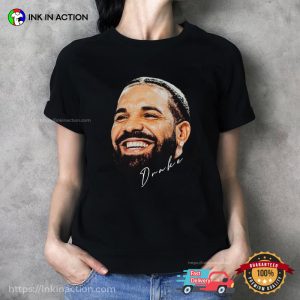 Drake Portait Signatute Tee