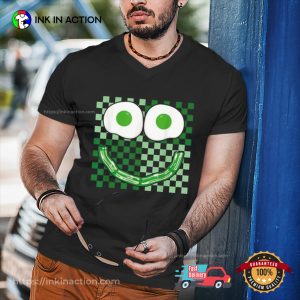 Green Smile Face Eggs St Patrick’s T-Shirt