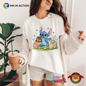 Cute Stitch Egg Hunt Easter Gifts T-shirt