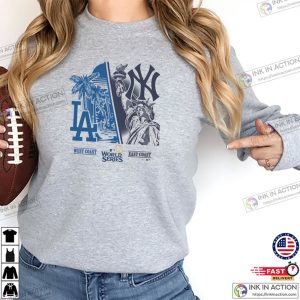 Los Angeles Dodgers Vs. New York Yankees World Series T-shirt