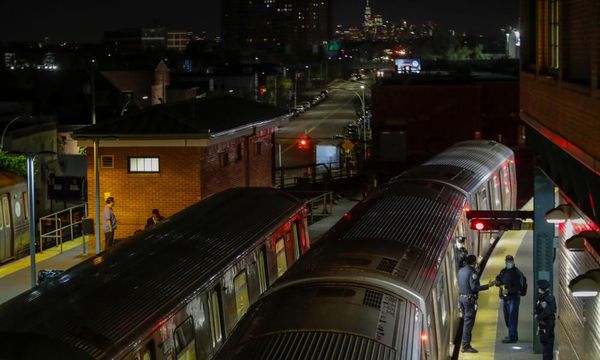 Man apprehended after woman fatally set on fire in New York subway car