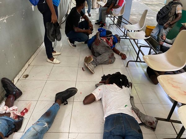 A survivor of the worst gang attack on Haitian journalists says colleagues were cut down by bullets