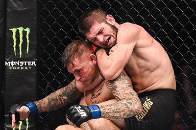 Khabib Nurmagomedov on whether fighting or coaching against Dustin Poirier was harder