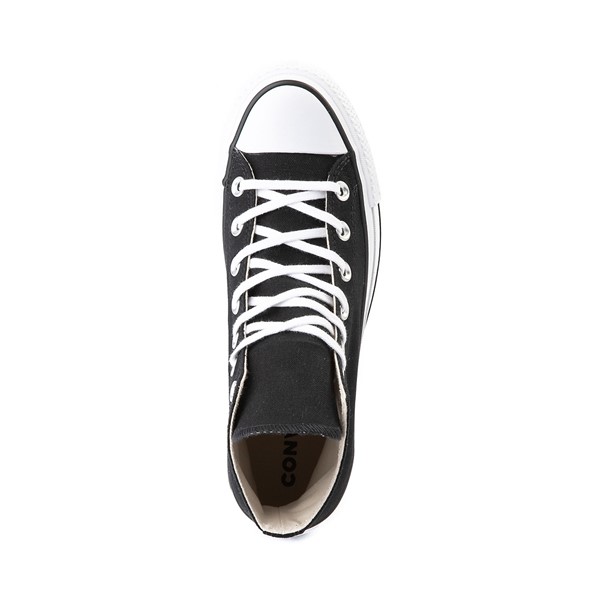 alternate view Womens Converse Chuck Taylor All Star Hi Lift Sneaker - BlackALT2