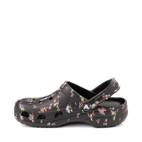 alternate view Crocs Classic Clog - Black / Ditsy FloralALT1