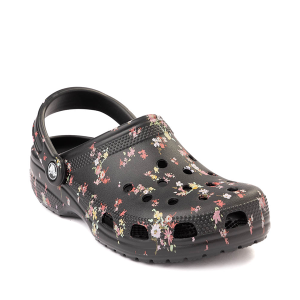 alternate view Crocs Classic Clog - Black / Ditsy FloralALT5