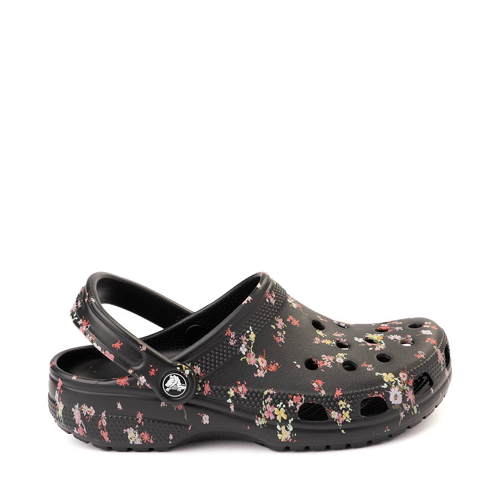 Crocs Classic Clog - Black / Ditsy Floral