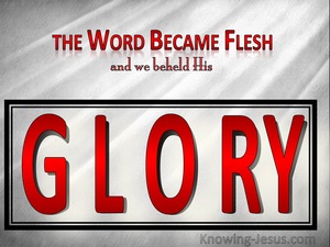 John 1:14 The Word Became Flesh (red)