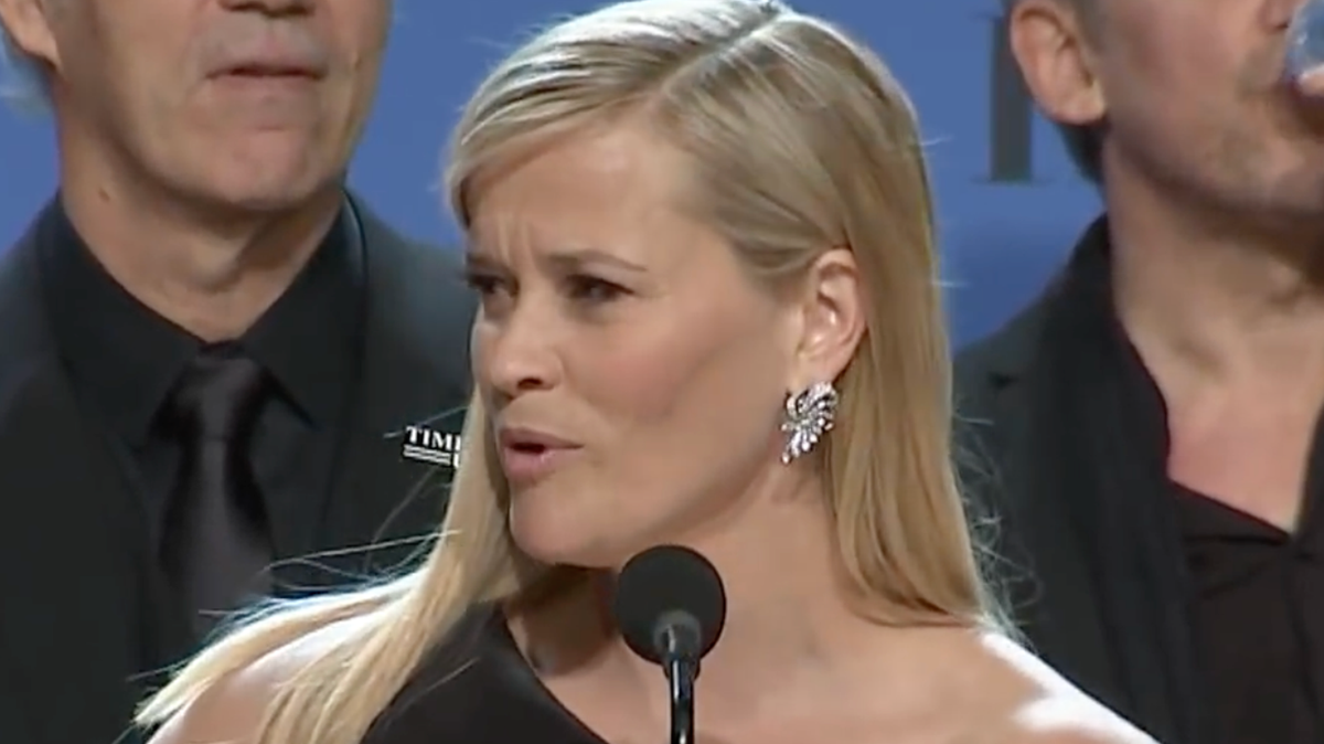 Fans speculate after Reese Witherspoon claims A-list actress won't talk to her any more over awards show roast