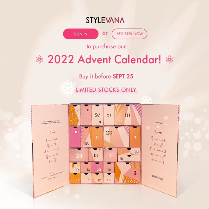 Stylevana Advent Calendar Customize and Print