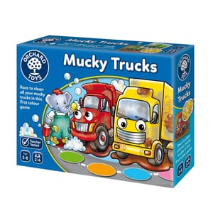 Orchard Toys Mucky Trucks Color Matching Game for Kids 3-6