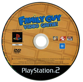 Family Guy Video Game! - Disc Image