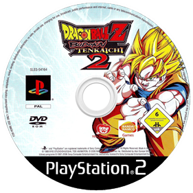 Dragon Ball Z: Budokai Tenkaichi 2 - Disc Image