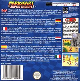 Mario Kart: Super Circuit - Box - Back Image