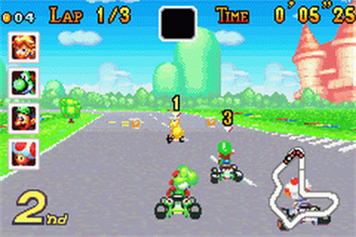 Mario Kart: Super Circuit - Screenshot - Gameplay Image