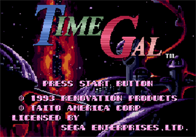 Time Gal - Screenshot - Game Title Image