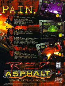 Red Asphalt - Advertisement Flyer - Back Image