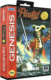 Pirates! Gold - Box - 3D Image