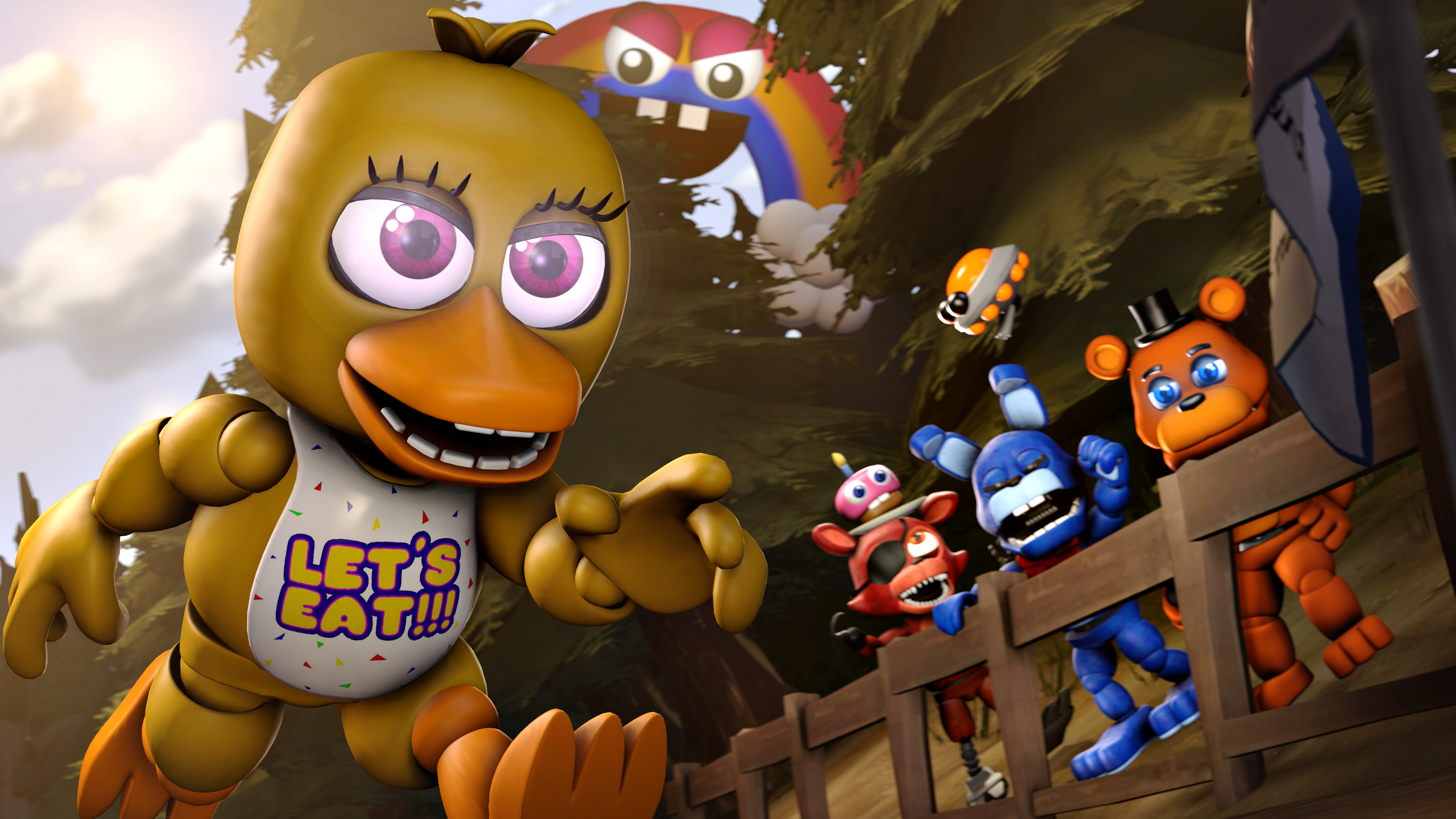 FNaF World Adventure Freddy