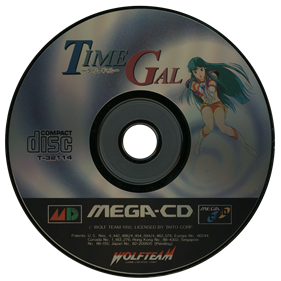 Time Gal - Disc Image