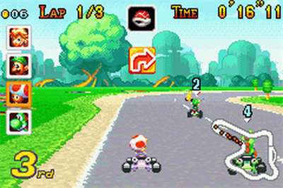 Mario Kart: Super Circuit - Screenshot - Gameplay Image