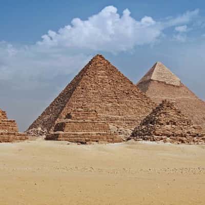 The Pyramids of Giza, Egypt