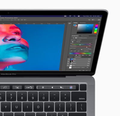 new macbookpro photoshop screen