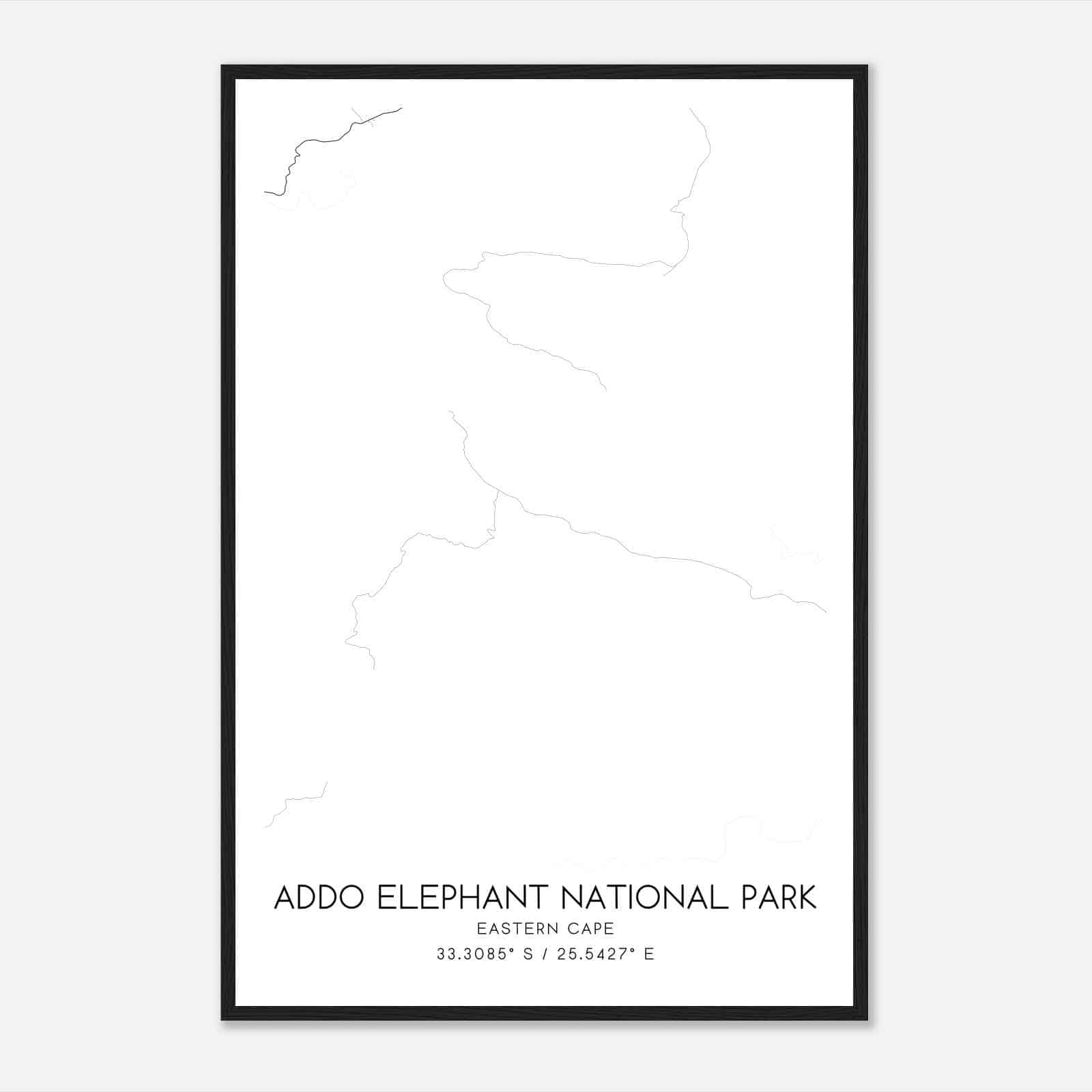 Addo Elephant National Park - Custom Maps & Posters