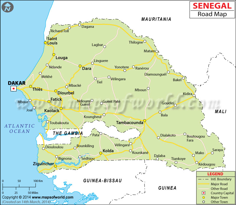 Senegal Road Map