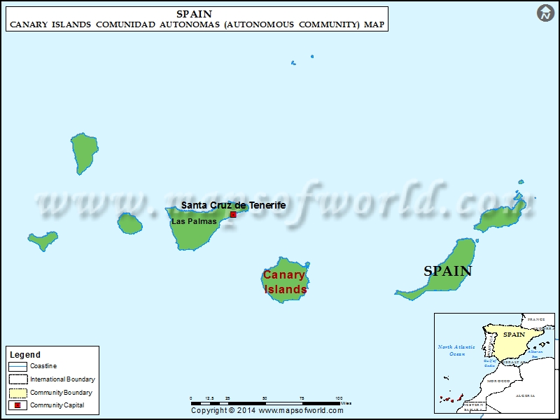 Islas Canarias Maps