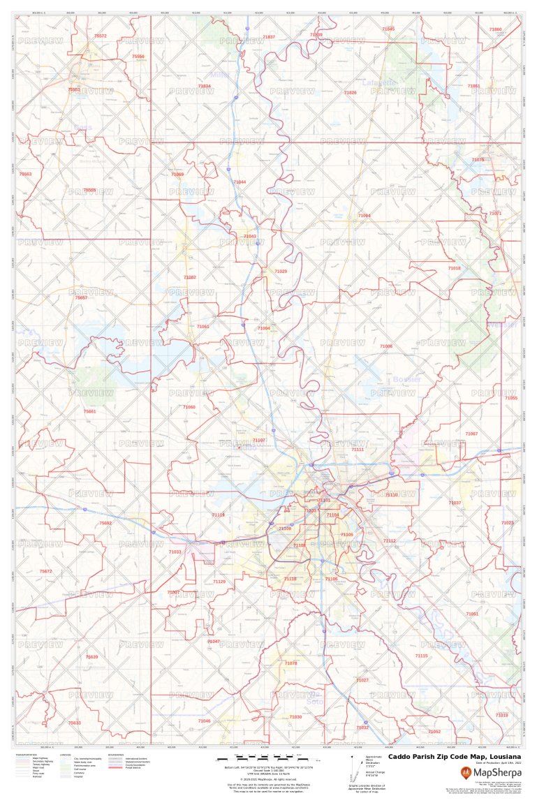 Louisiana Zip Code Map In Excel Zip Codes List And Po - vrogue.co