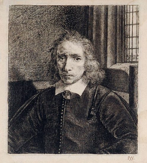 Rembrandt Etching, Jakob Thomasz Haringh (The Young Haring), 1655