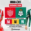 Rivalidad Necaxa vs Santos Jornada 6 Clausura 2025