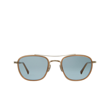 Mr. Leight PRICE S Sunglasses TOP-12KG/PBLU vintage burnt tortoise - front view