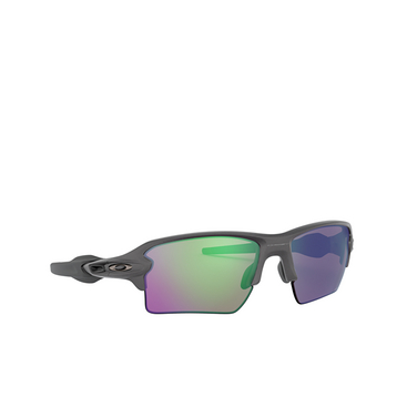 Oakley FLAK 2.0 XL Sunglasses 9188F3 steel - three-quarters view