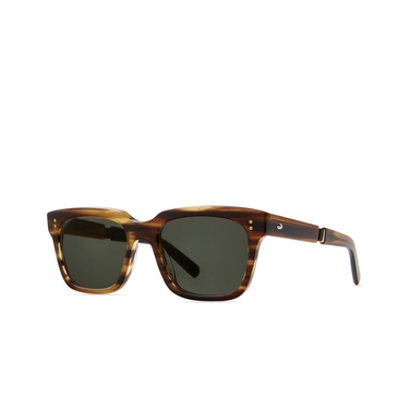 Mr. Leight ARNIE S Sunglasses KOA-WG/G15 koa-white gold - three-quarters view