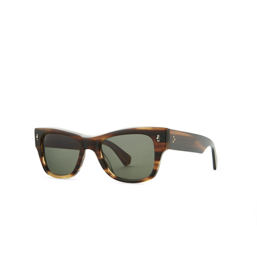 Mr. Leight DUKE S Sunglasses KOA-ATG/PG15 koa-antique gold - three-quarters view