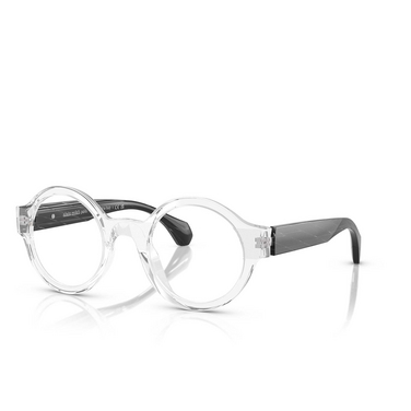 Alain Mikli A03509M Eyeglasses 003 crystal / black rhombus - three-quarters view