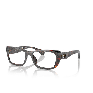 Alain Mikli A03522 Eyeglasses 003 damier brown grey / havana / grey - three-quarters view