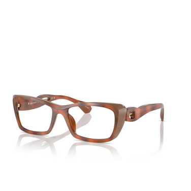 Alain Mikli A03522 Eyeglasses 004 opal havana / brown - three-quarters view