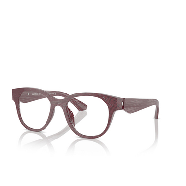 Alain Mikli A03526 Eyeglasses 003 new pointillee bourdeaux - three-quarters view