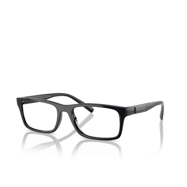 Armani Exchange AX3115 Eyeglasses 8158 shiny black - three-quarters view