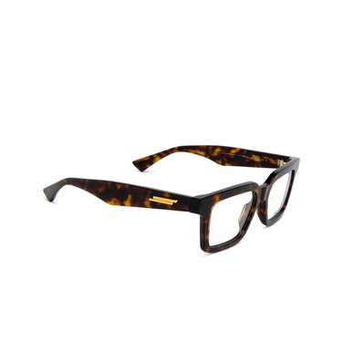 Bottega Veneta BV1216O Eyeglasses 002 havana - three-quarters view