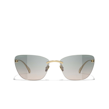 CHANEL cateye Sunglasses C395S3 gold - front view