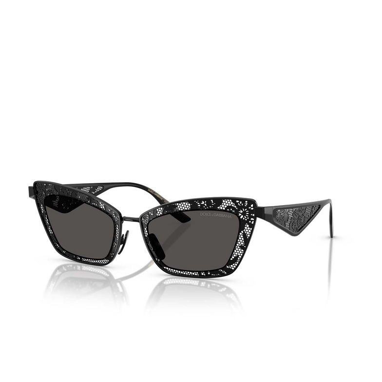 Dolce & Gabbana DG2311 Sunglasses 01/87 black - 2/4