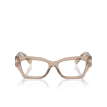 Dolce & Gabbana DG3387 Eyeglasses 3432 transparent camel - front view