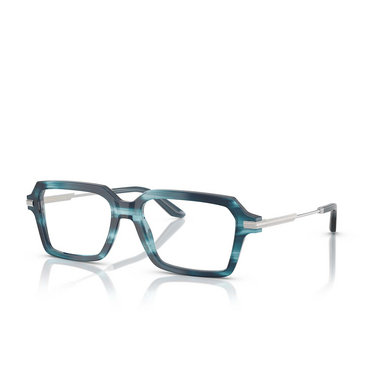 Dolce & Gabbana DG3401 Eyeglasses 3448 striped blue - three-quarters view