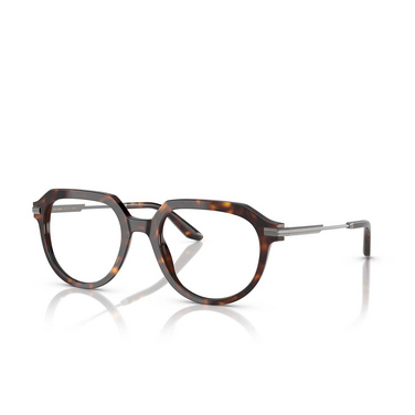 Dolce & Gabbana DG3402 Eyeglasses 502 havana - three-quarters view